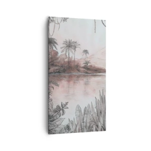 Obraz na płótnie - XIX-wieczny pamiętnik odkrywcy - 55x100 cm