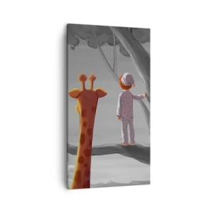 Obraz na płótnie - To się naprawdę dzieje - 45x80 cm