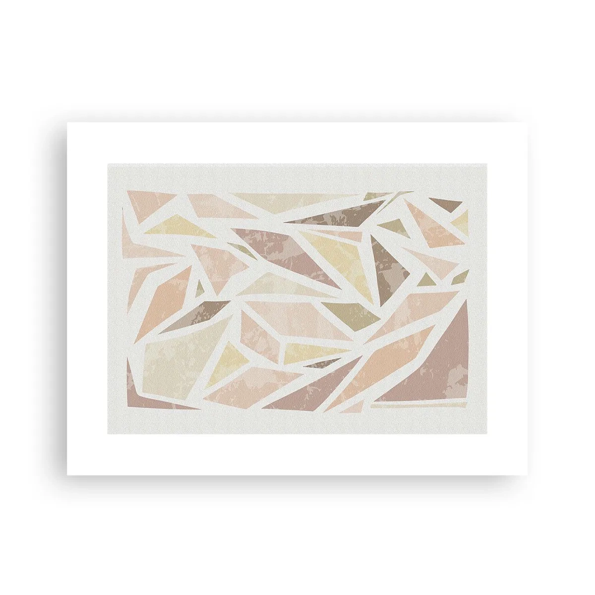 Plakat - Kompozycja witrażowa - 40x30 cm