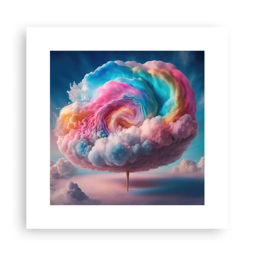 Plakat - Sen o wesołym miasteczku - 30x30 cm