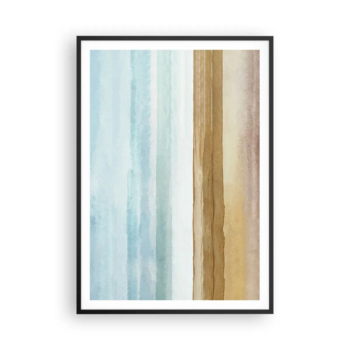 Plakat w czarnej ramie - Ukojenie - 70x100 cm