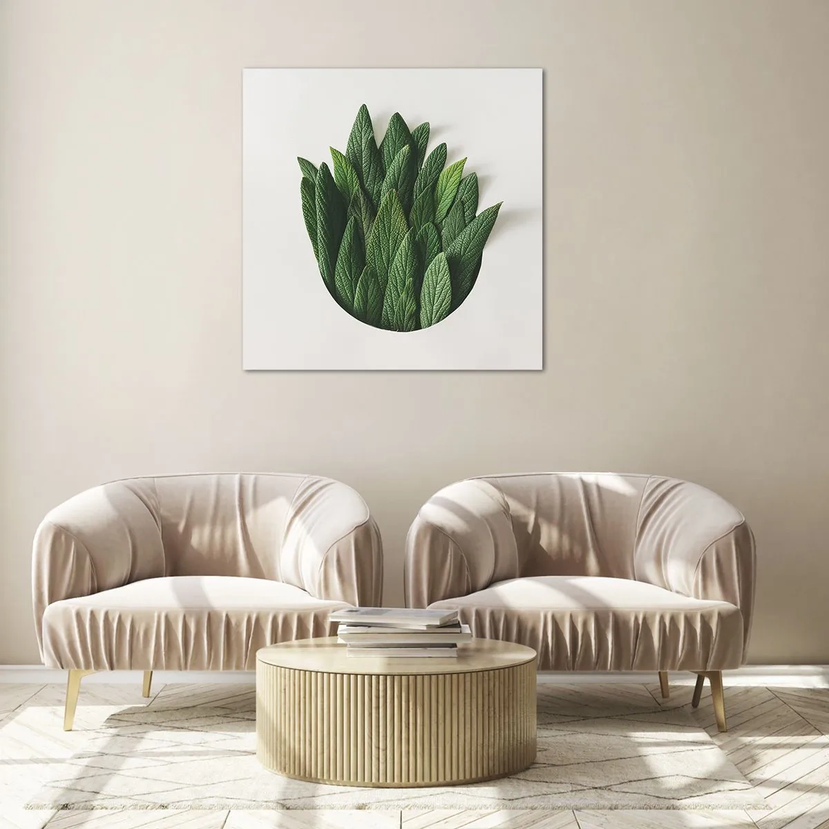 Obraz na szkle - Nieposkromiona ciekawość - 70x70 cm