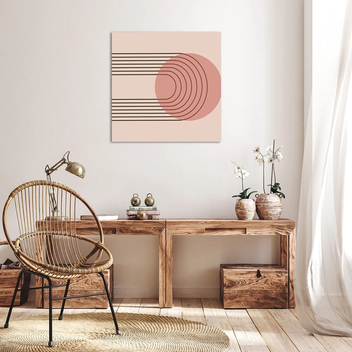 Obraz na płótnie - Nieodparte przyciąganie - 70x70 cm