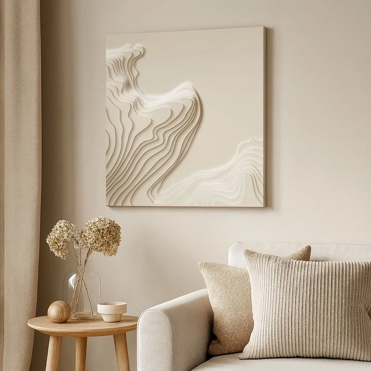 Obraz na płótnie - Topografia sztuki - 30x30 cm