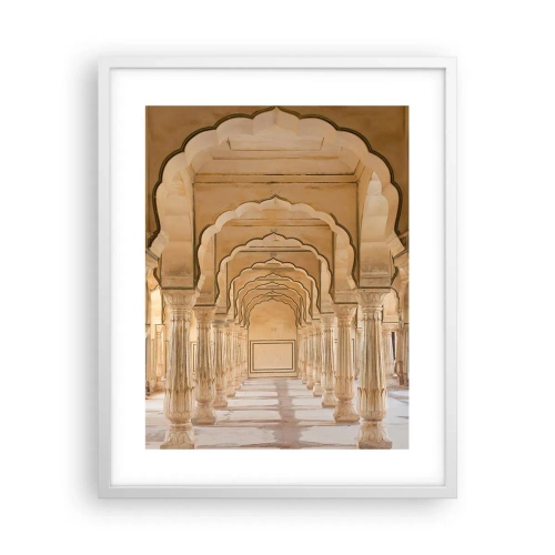 Plakat w białej ramie - W pałacu maharadży - 40x50 cm