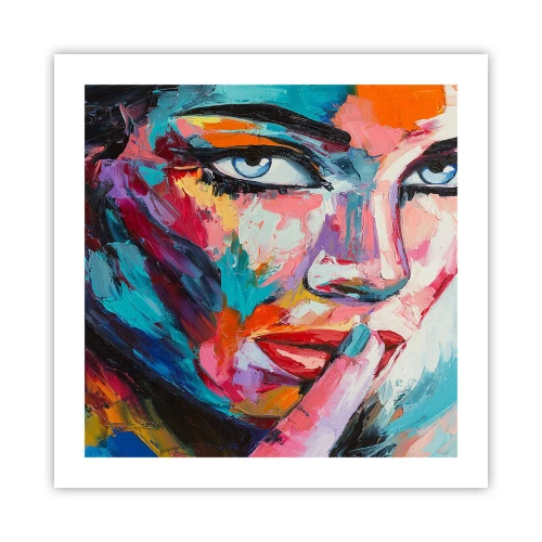 Plakat - Nasza pierwsza tajemnica - 50x50 cm