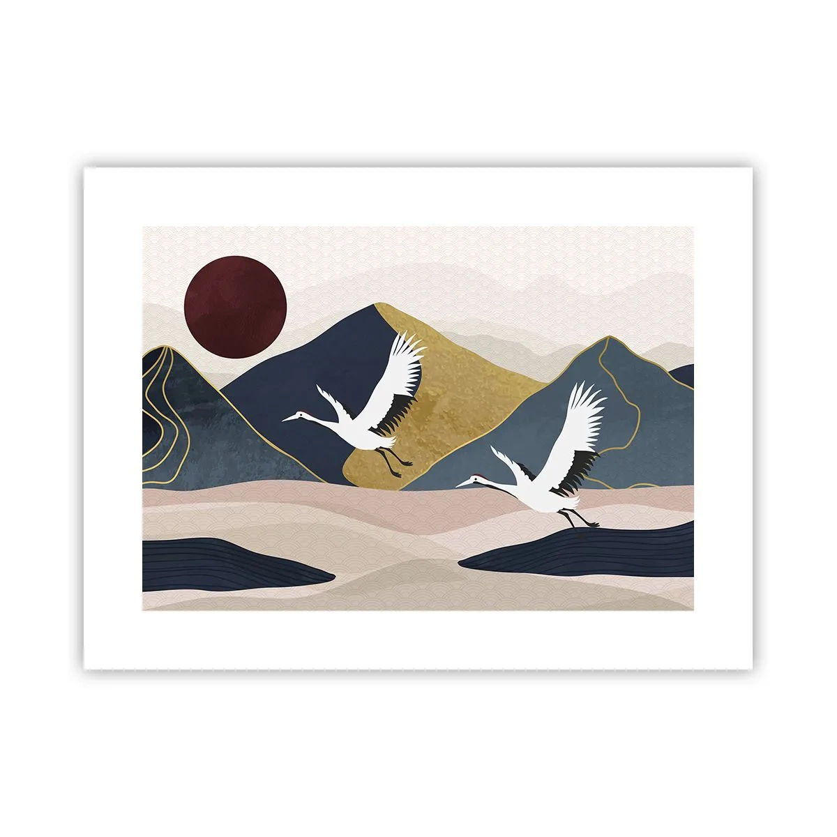Plakat - I znowu ZLECIAŁ dzień - 40x30 cm