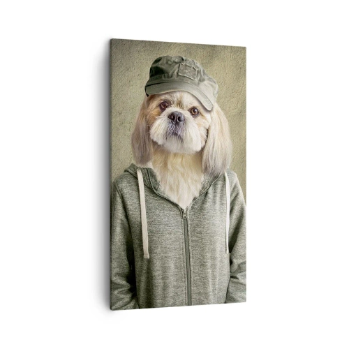 Obraz na płótnie - Wolę luzik - 45x80 cm