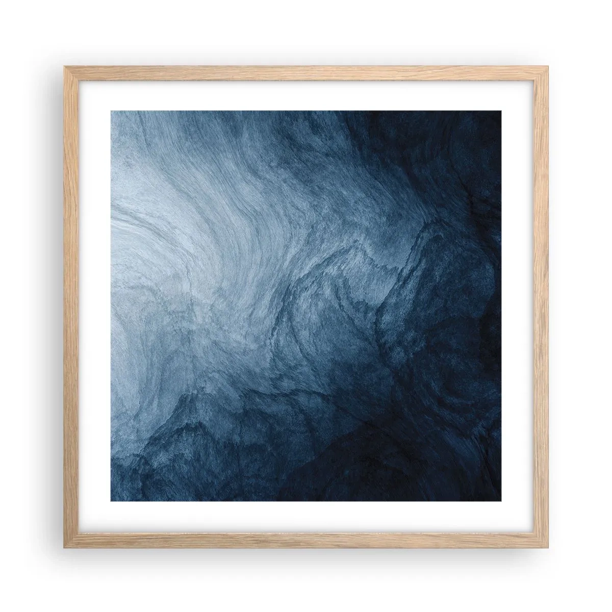 Plakat w ramie jasny dąb - W głąb sięgnąć - 50x50 cm