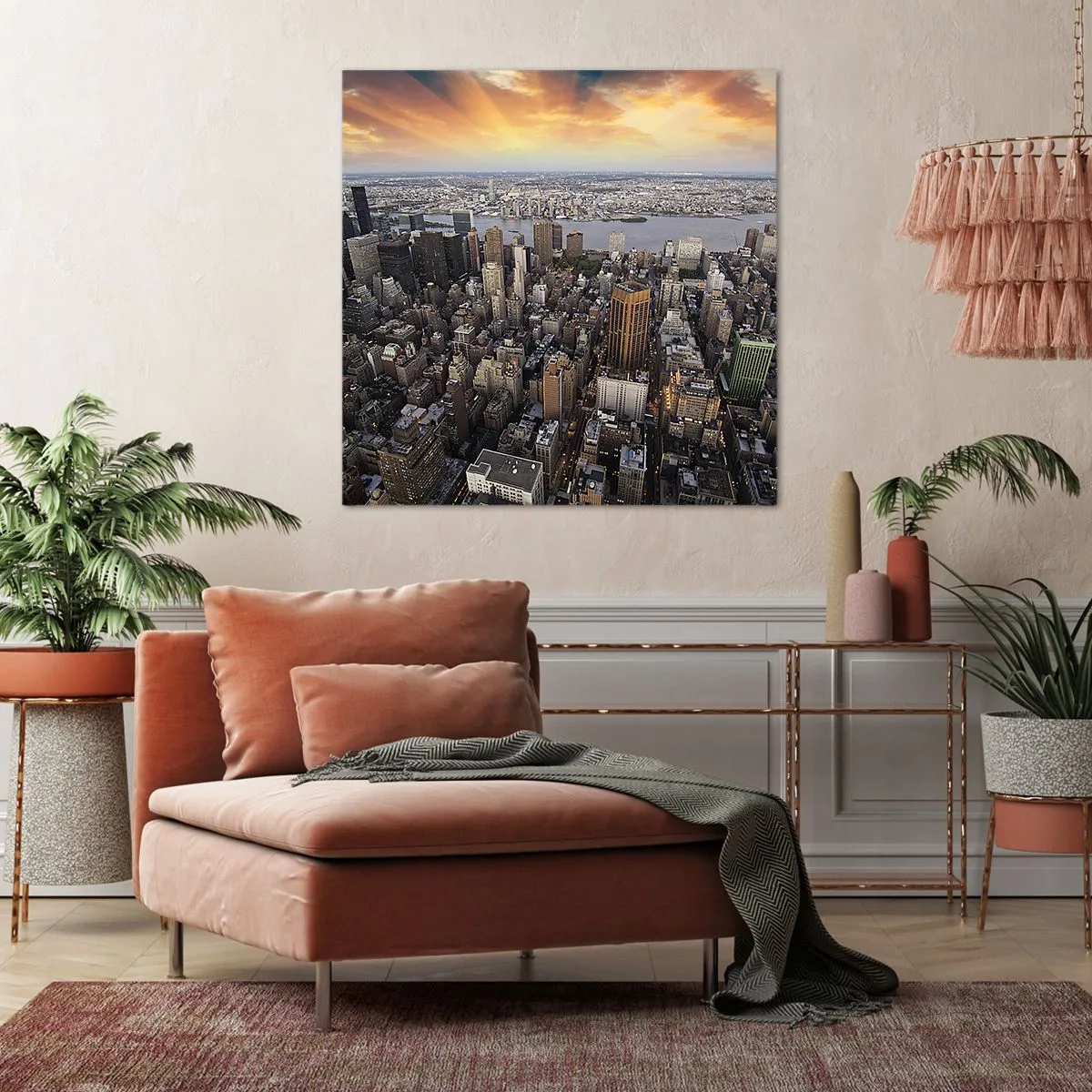 Obraz na płótnie - Bijące serce naszych czasów - 70x70 cm