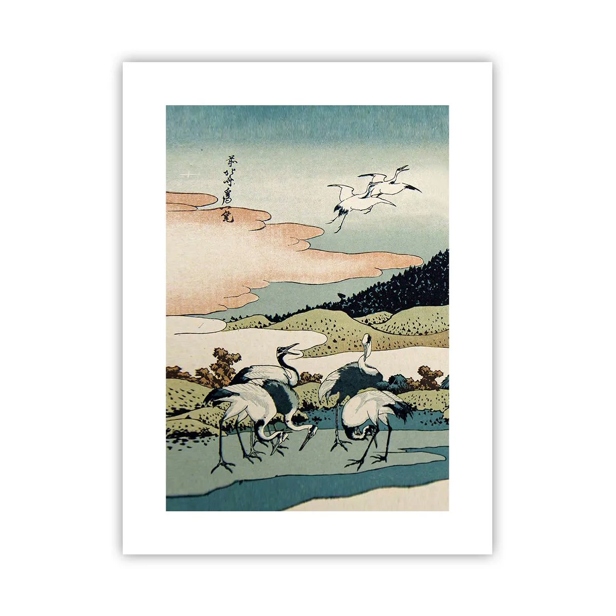Plakat - W japońskim duchu - 30x40 cm