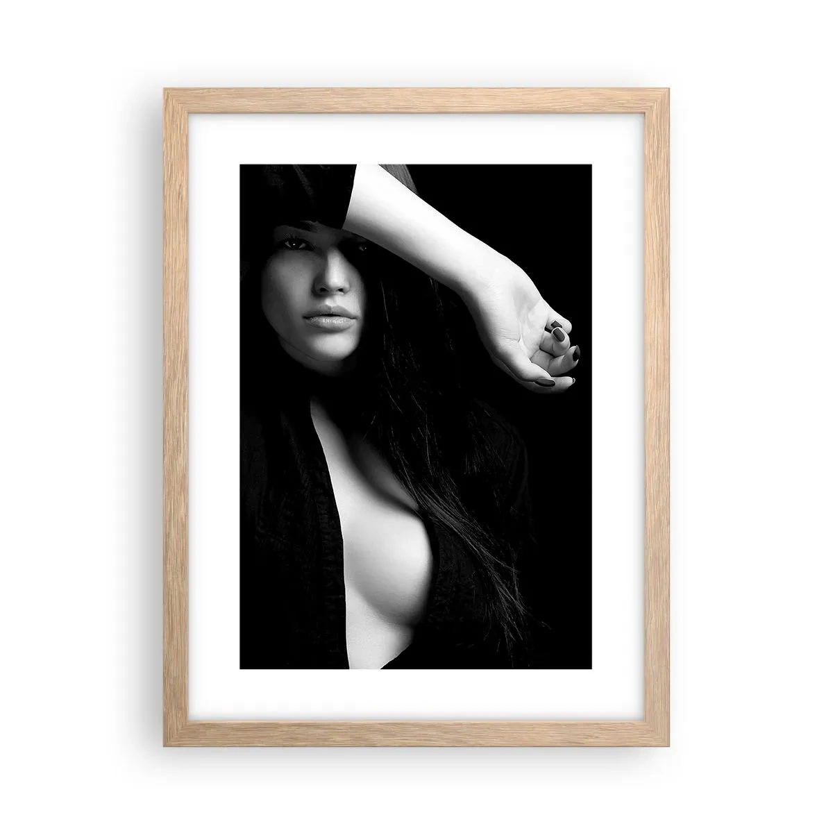 Plakat w ramie jasny dąb - Szkoła uwodzenia - 30x40 cm