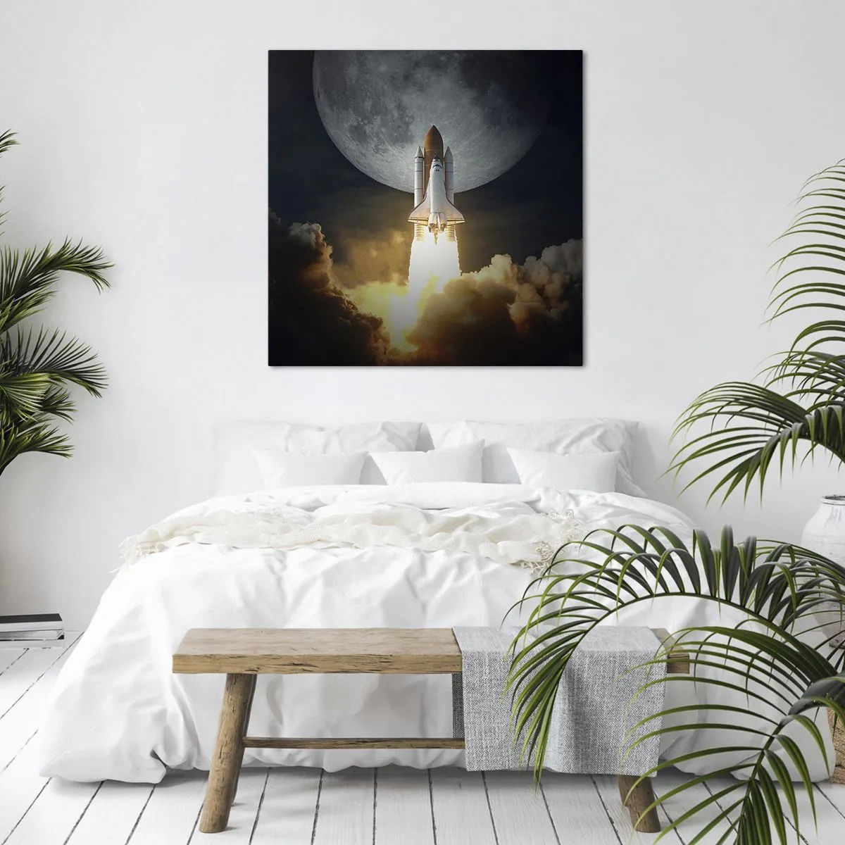 Obraz na płótnie - Początek nieziemskiej przygody - 60x60 cm