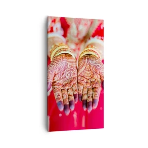 Obraz na płótnie - Gotowa złapać szczęście - 55x100 cm