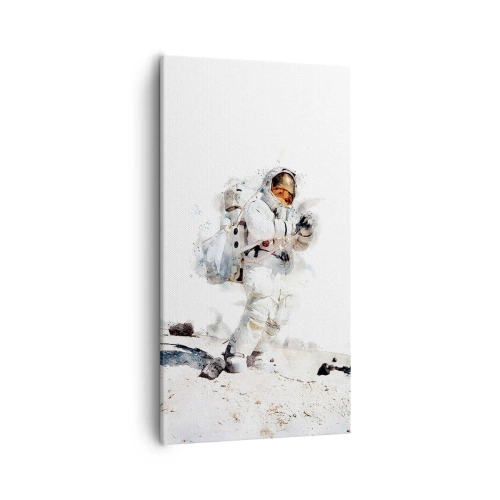 Obraz na płótnie - Wysłannik Ziemi - 55x100 cm