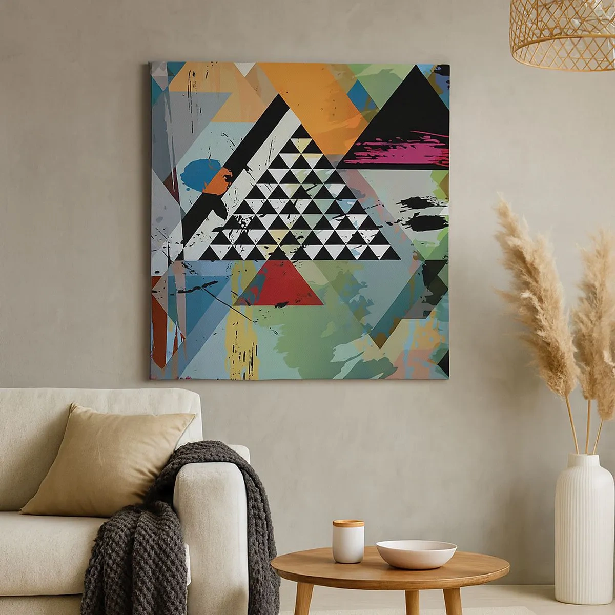 Obraz na płótnie - Jakie to proste - 30x30 cm