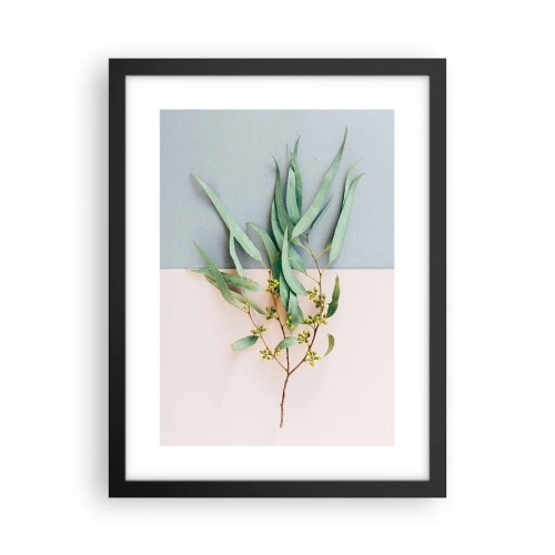 Plakat w czarnej ramie - Pastelowa subtelność - 30x40 cm