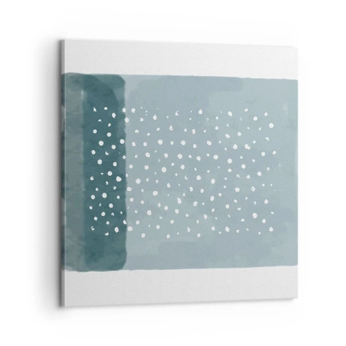 Obraz na płótnie - Wyrosłe na błękicie - 60x60 cm