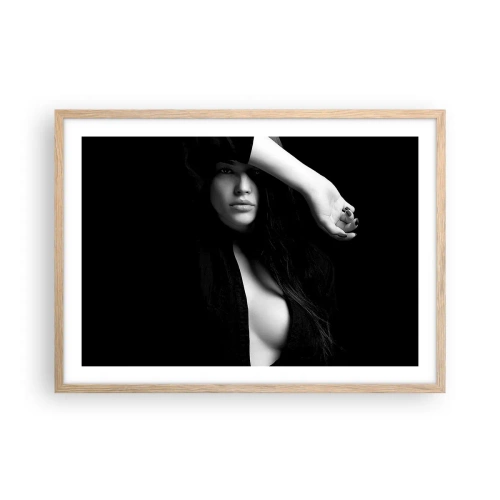 Plakat w ramie jasny dąb - Szkoła uwodzenia - 70x50 cm