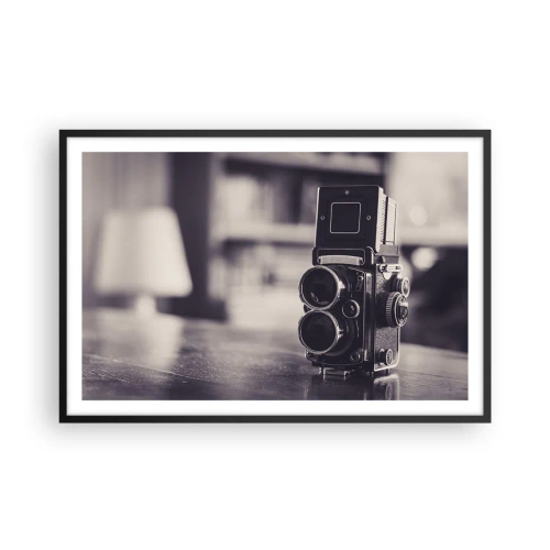 Plakat w czarnej ramie - Magia starej fotografii - 91x61 cm