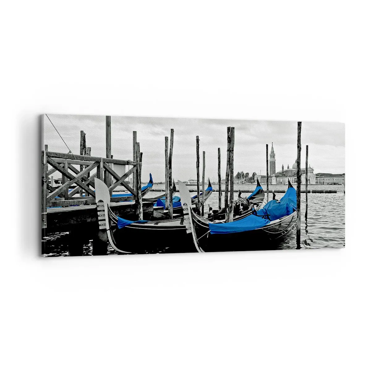 Obraz na płótnie - Zamyślona Wenecja - 100x40 cm