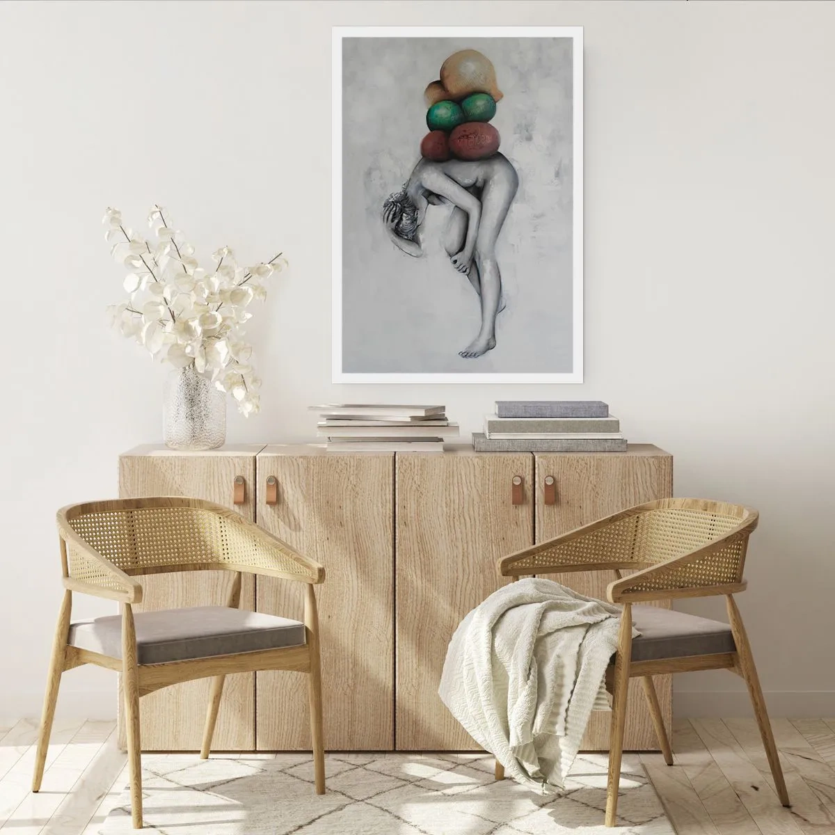 Plakat - Ciężar życia - 40x50 cm