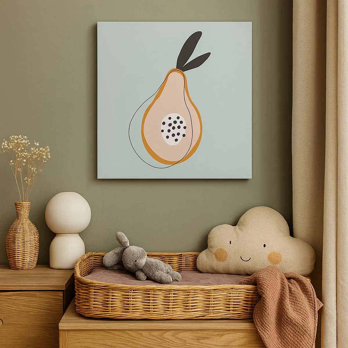 Obraz na płótnie - Przeniknąć w naturę rzeczy - 30x30 cm