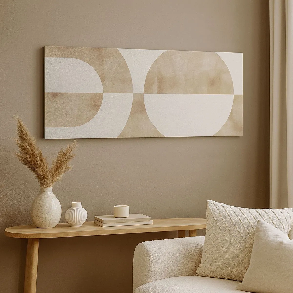 Obraz na płótnie - Podobieństwa i różnice - 100x40 cm