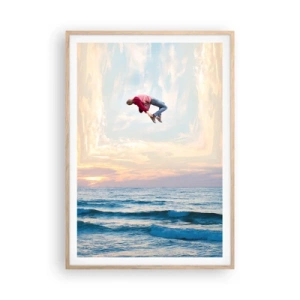 Plakat w ramie jasny dąb - Do innego wymiaru - 70x100 cm