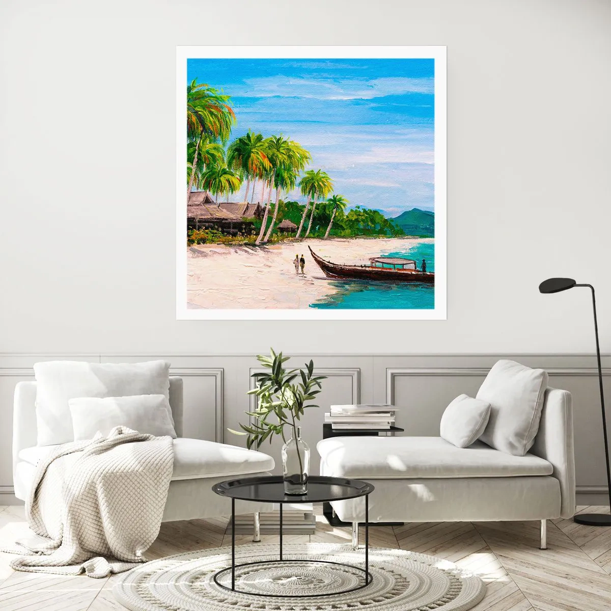 Plakat - Egzotyczny sen - 60x60 cm