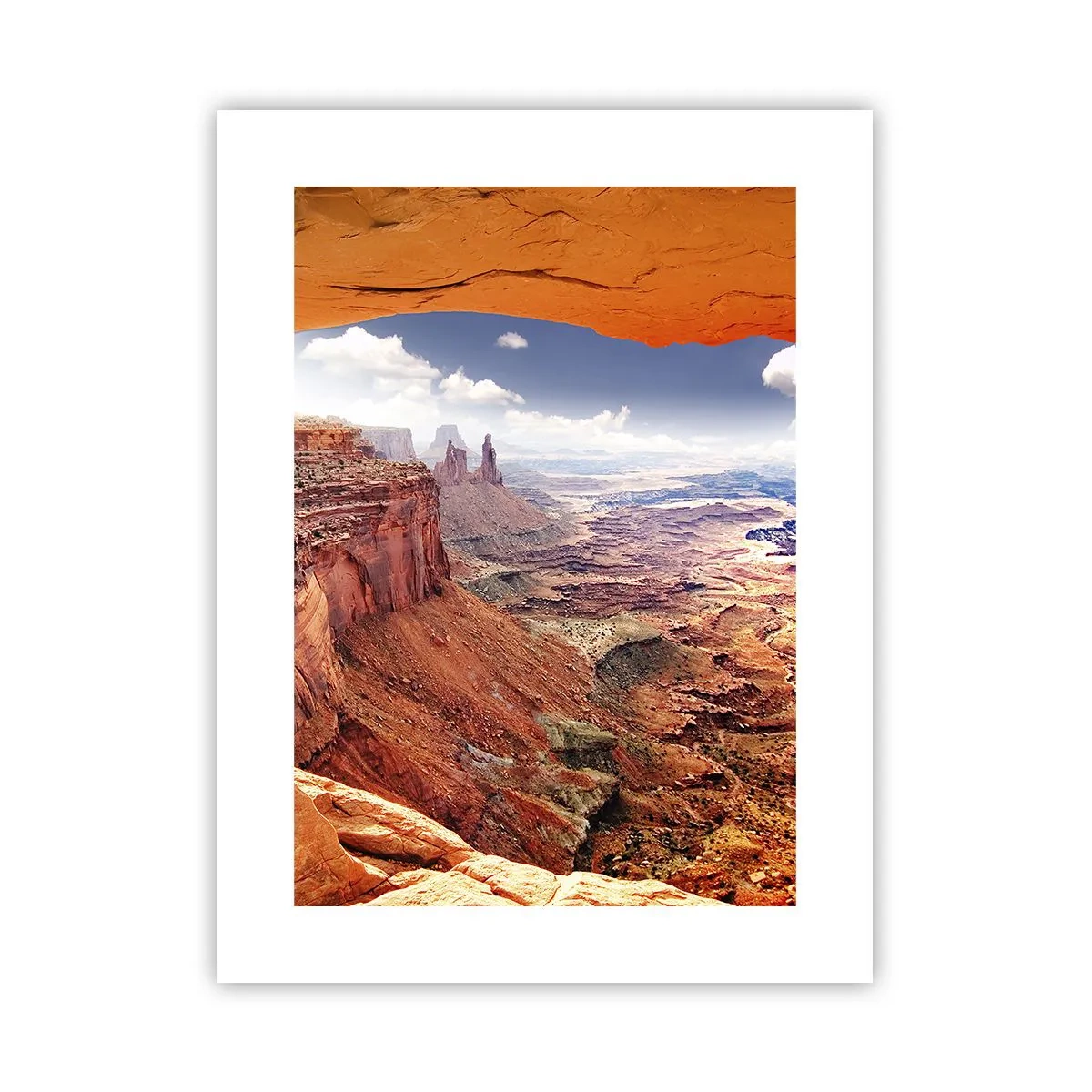 Plakat - Wyrzeźbione przez samą naturę - 30x40 cm