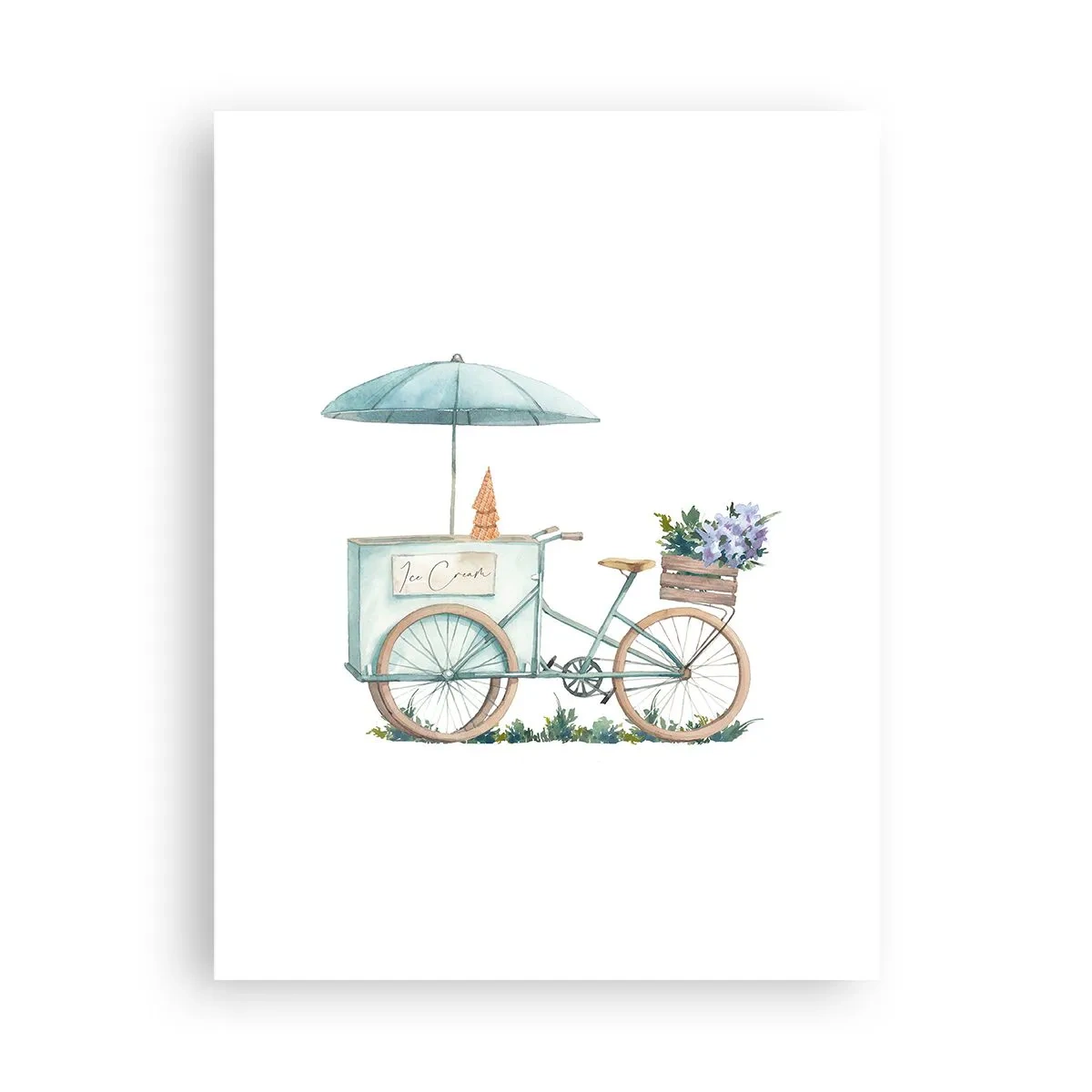 Plakat - Słodkie wspomnienie lata - 30x40 cm