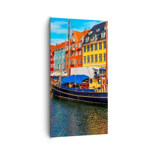 Obraz na płótnie - Radosne nabrzeże - 65x120 cm