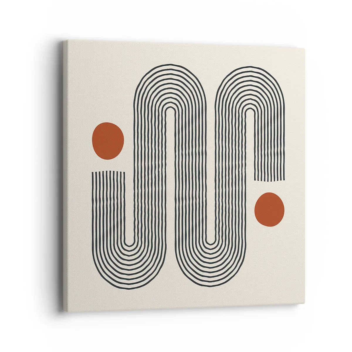 Obraz na płótnie - Od początku do końca - 40x40 cm