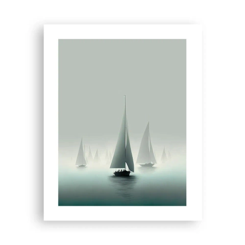 Plakat - Zbudowane z mgły - 40x50 cm