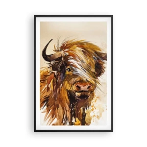 Plakat w czarnej ramie - Duma łowcy - 61x91 cm