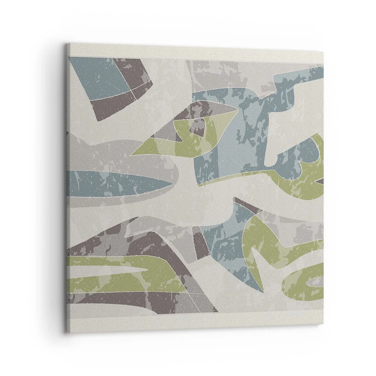 Obraz na płótnie - Kompozycja za szybą - 50x50 cm