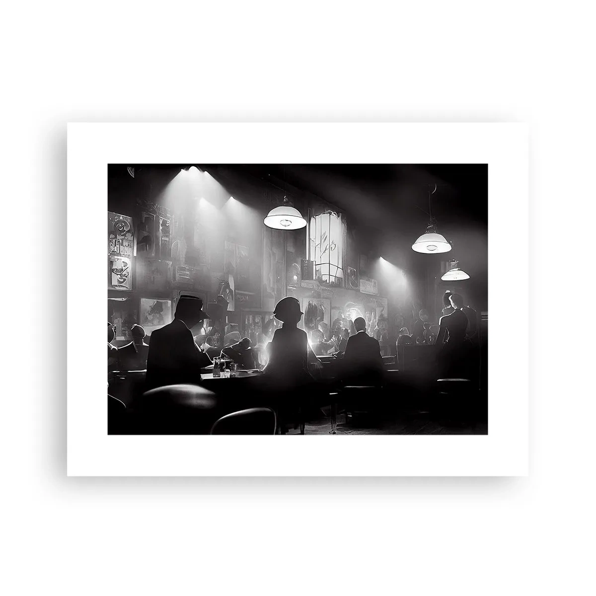 Plakat - W jazzowym klimacie - 40x30 cm