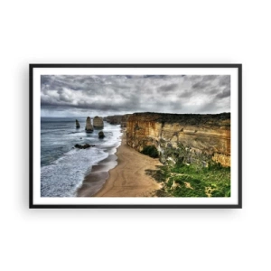 Plakat w czarnej ramie - Surowe piękno - 91x61 cm