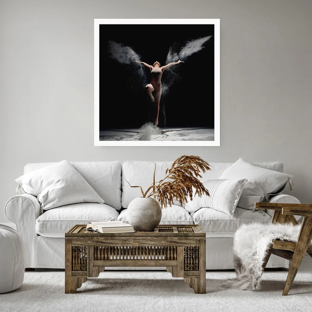 Plakat - Elfy istnieją - 60x60 cm