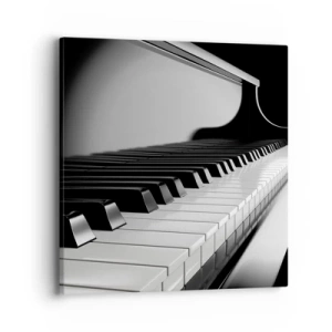 Obraz na płótnie - Harmonia kształtów i barw - 40x40 cm