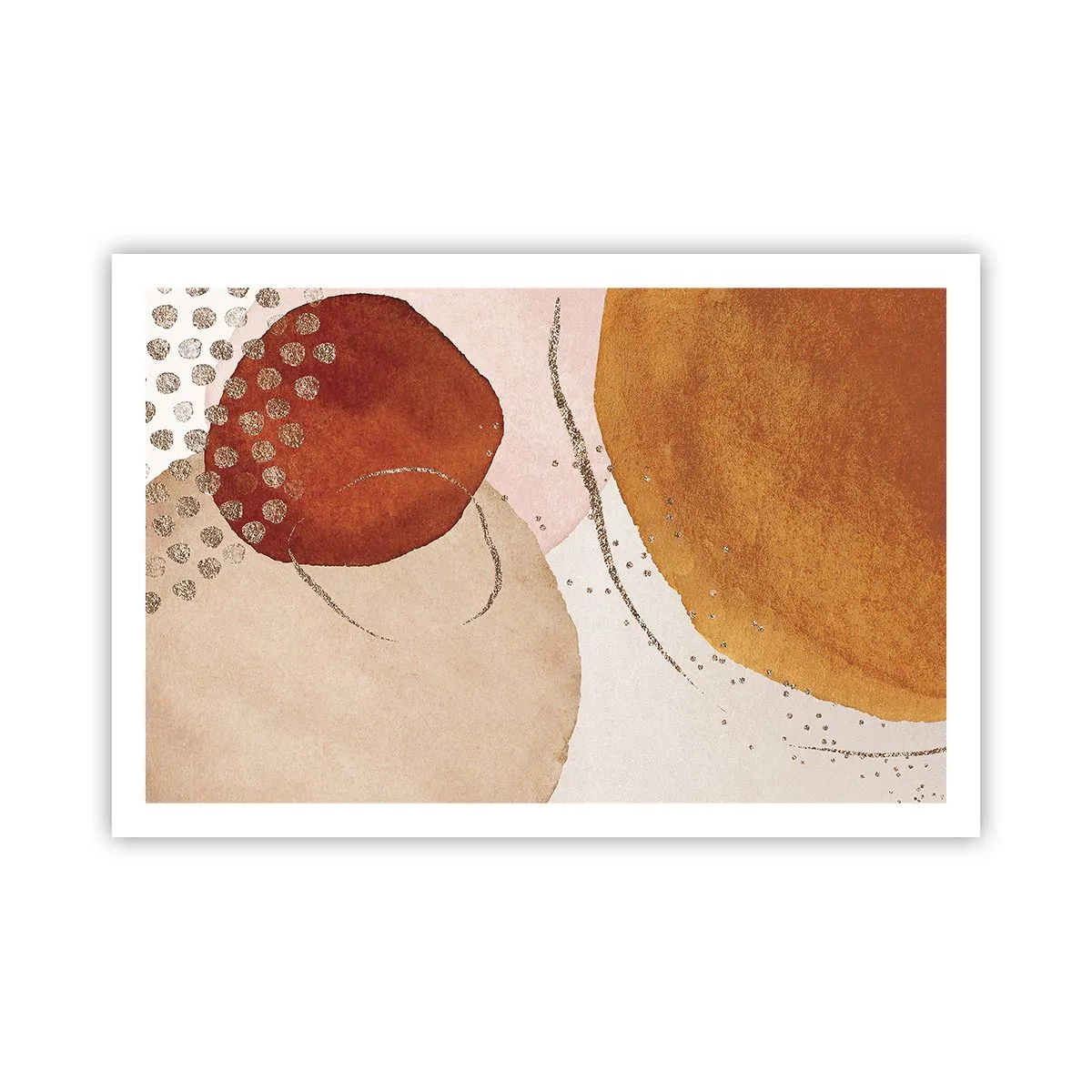 Plakat - Krągłość i ruch - 91x61 cm