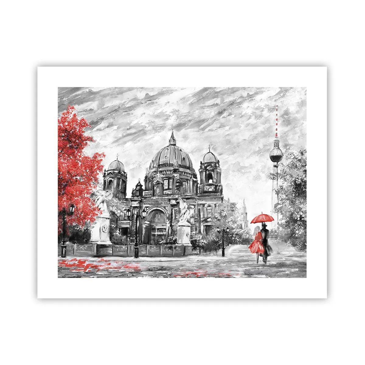 Plakat - Berlińskie spotkanie - 50x40 cm