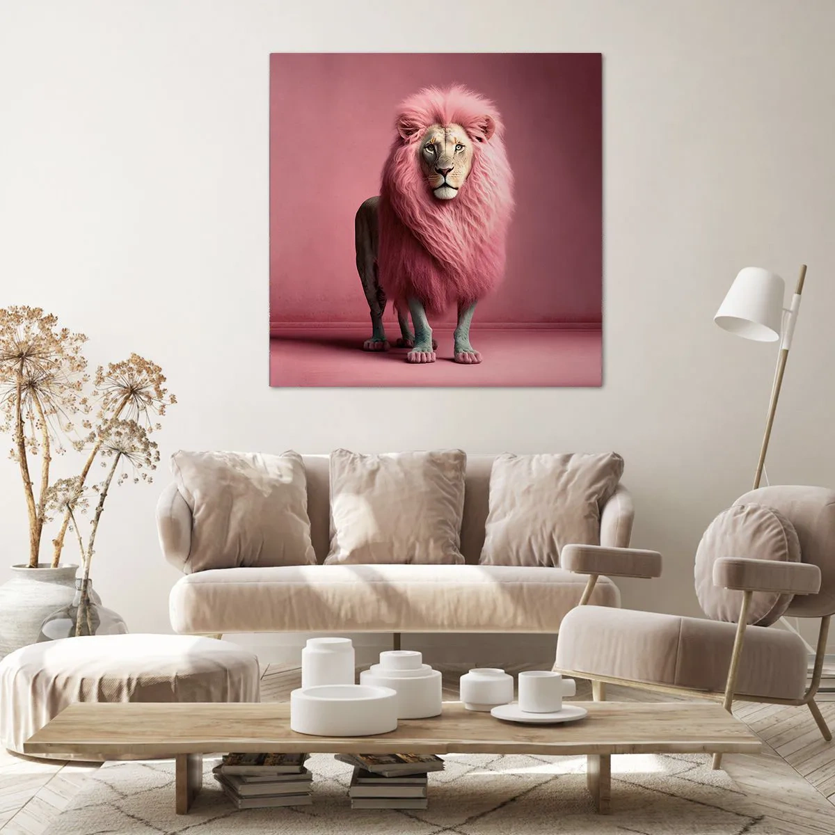 Obraz na płótnie - I już się nie boisz - 50x50 cm