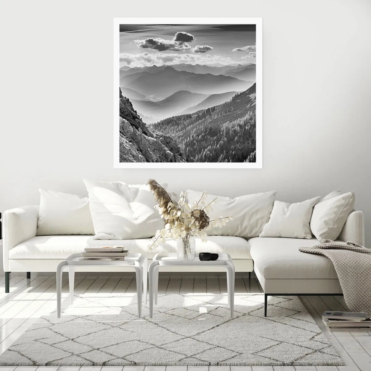 Plakat - Aż po horyzont - 60x60 cm