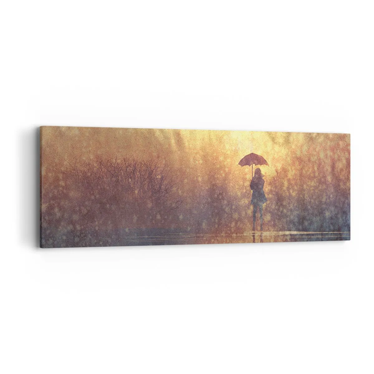 Obraz na płótnie - Czuję, że ktoś na mnie patrzy - 90x30 cm