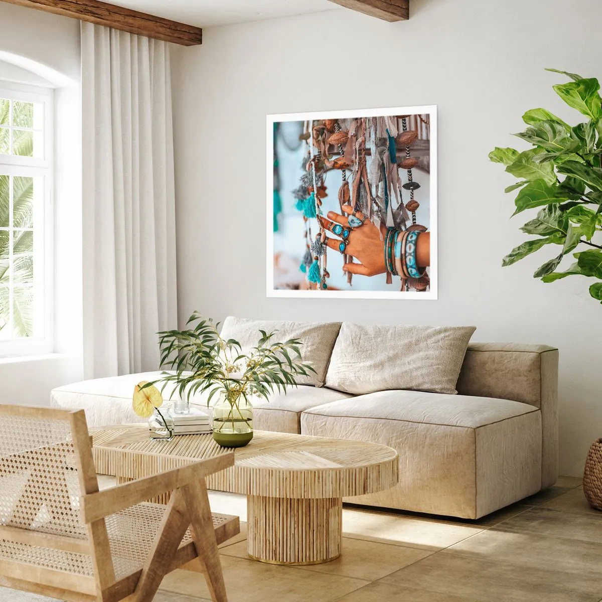 Plakat - Lokalne skarby - 40x40 cm