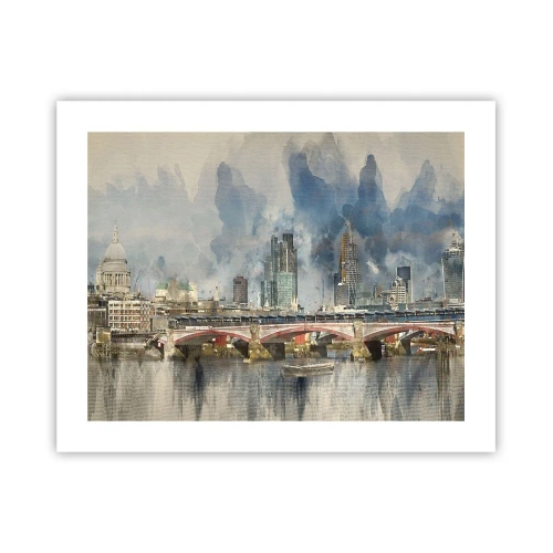 Plakat - Londyn w całej okazałości - 50x40 cm