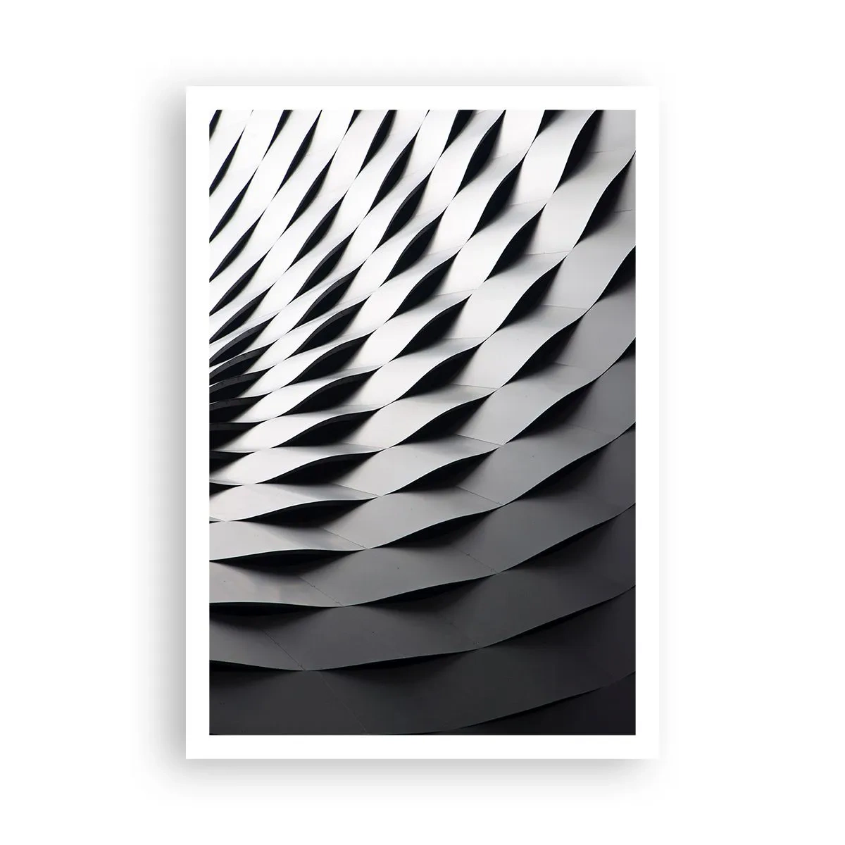 Plakat - Na powierzchni fal - 70x100 cm