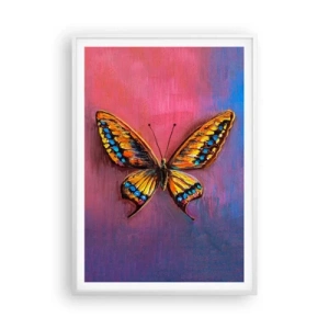 Plakat w białej ramie - Klejnot natury - 70x100 cm